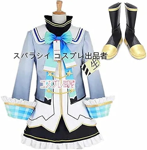 バーチャルYouTuber 天音かなた コスプレ衣装+靴 仮装 ハロウィーン ハロウィン 文化祭