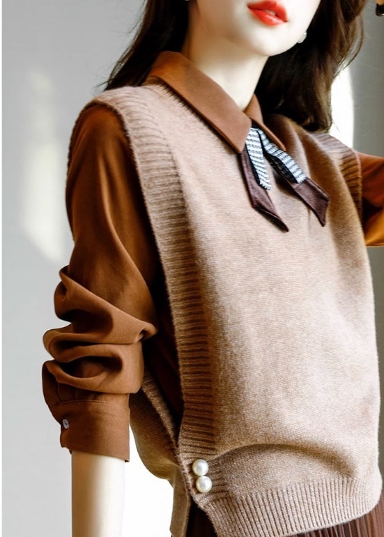 トップス プルオーバー ベスト 袖なし ノースリーブ 襟なし 丸襟 ストレート ワイド ニット かわいい 大人可愛い きれいめ シンプル カジュアル 大人 上品 おしゃれ お洒落 大人女子 こなれ感