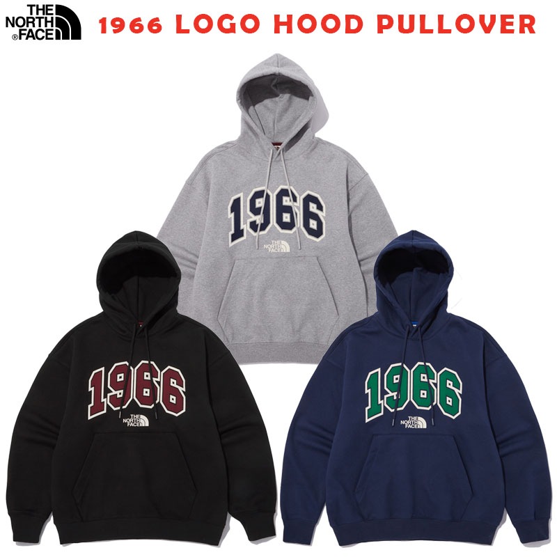 韓国正規品保証 関税負担なし NM5PN51J 1966 LOGO HOOD PULLOVERデイリー 基本 着装 男子 女子 人気 韓国 ファッション 男女共用 アウトドア