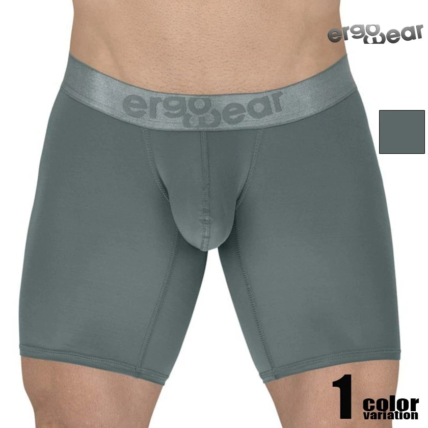 ボクサーパンツ メンズ Ergowear/エルゴウェア MAX XX Boxer Briefs Color LightTeal MIDCUT ロングボクサー 立体縫製 ボクサーパンツ　男性下着　メン