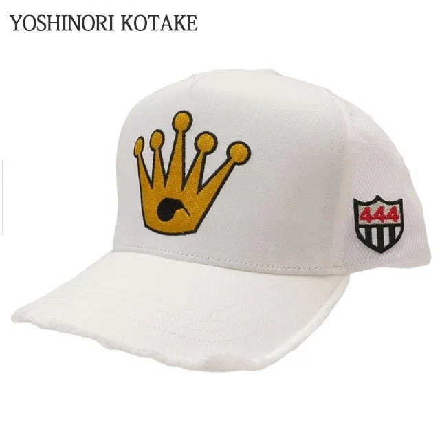 ヨシノリコタケ YOSHINORI KOTAKE x キウィアンドコー KIWI&CO. Crown Twill Cap キャップ WHITE 251-001598-010