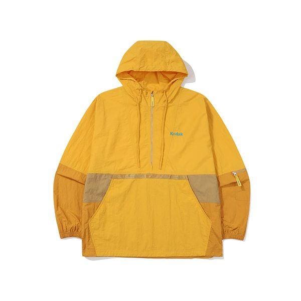 [公式](定価:199,000ウォン)シーナリーカラーブロックアノラックジャケットYELLOW
