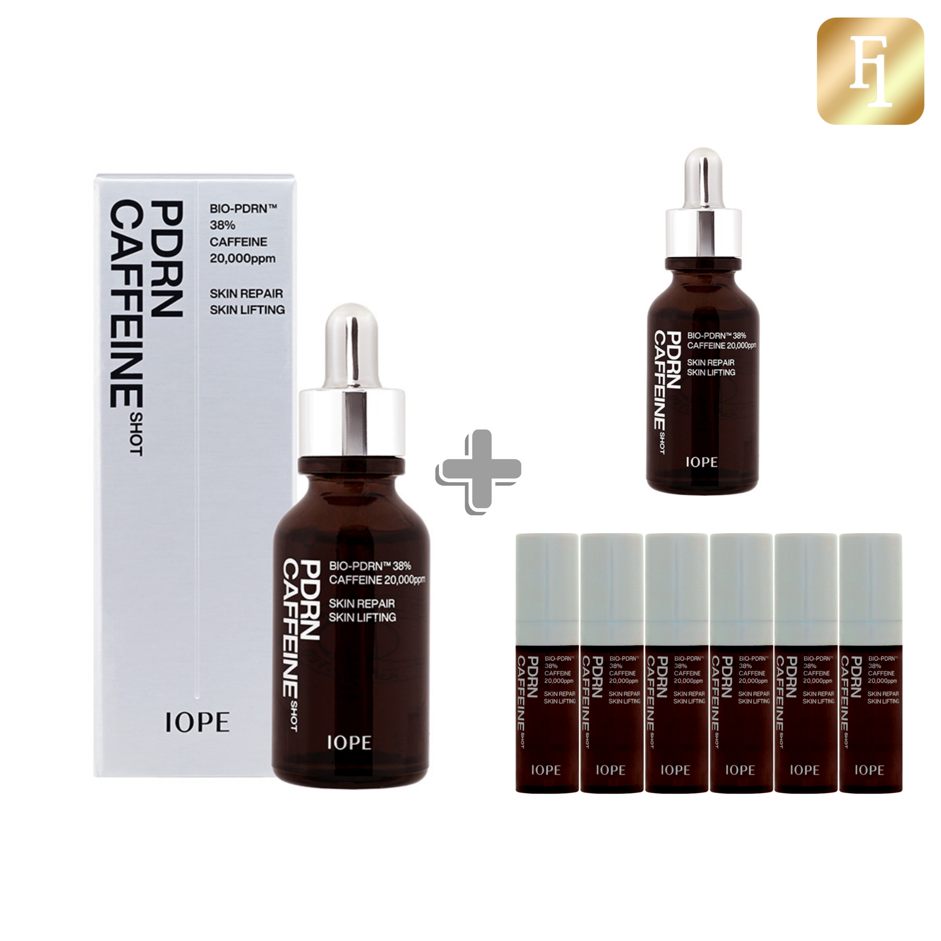 PDRN カフェインショット 50ml or 30ml+30ml / 美容液 リフトアップ