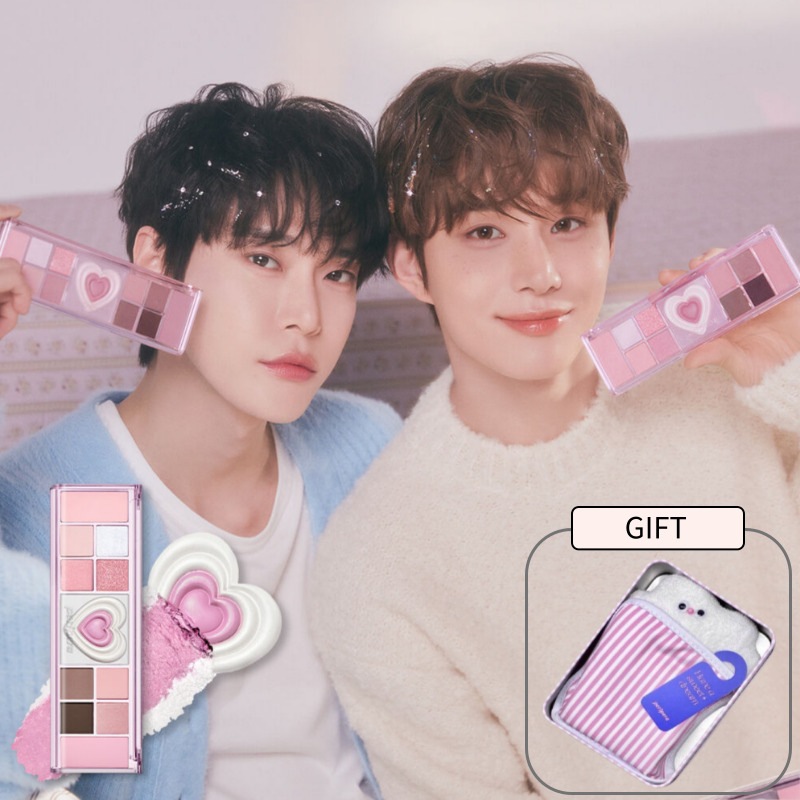 [SPECIAL GIFT/新作発売/K-POP NCT DOYOUNG&JUNGWOO]NIGHT PERI COLLECTION/3種SET(アイシャドウパレット+グロイバム+チーク）