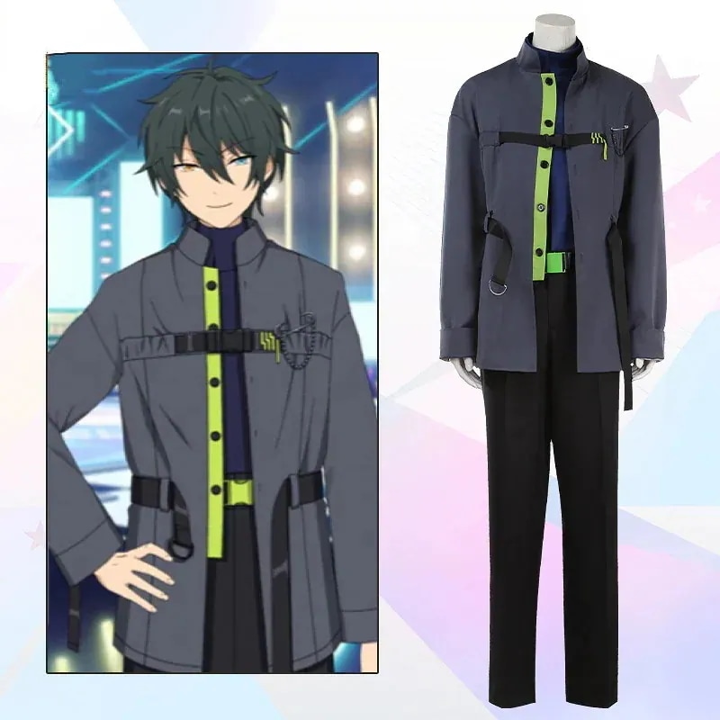 影片みか 私服 あんさんぶるスターズ コスチューム スカウト！刑事DANCE 仮装期間限定30％ マイルーム コスプレ衣装 サングラス 秋冬 ESパーティーイベント用品コスプレ変装仮装