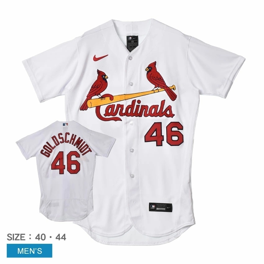 8900-SC11-SC9-G46 メンズ ポールゴールドシュミット セントルイスカージナルス MLB メジャーリーグ 公式アイテム ベースボールシャツ オーセンティック ZSPO 野球