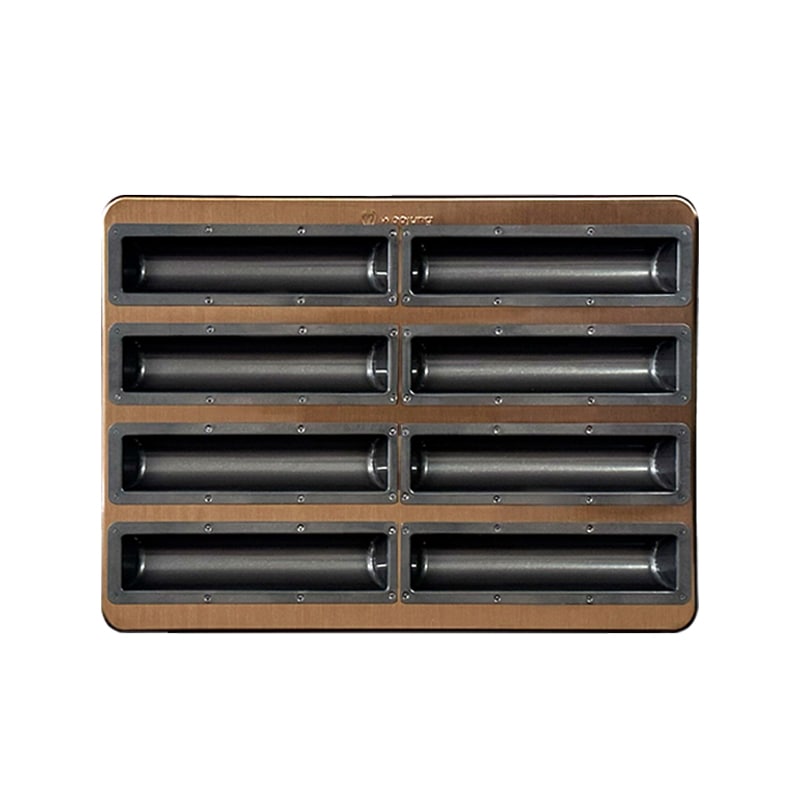 [SILPAP GOLD] シルポップゴールド K320 バトンいフィナンシェ型 8個取り