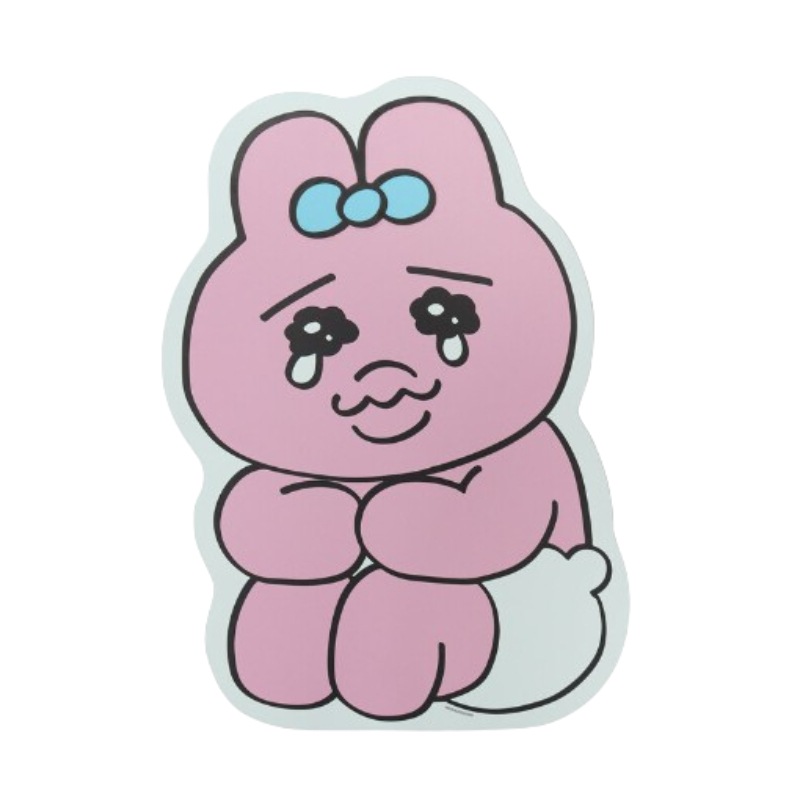 おぱんちゅうさぎ 折りたたみテーブル 全身