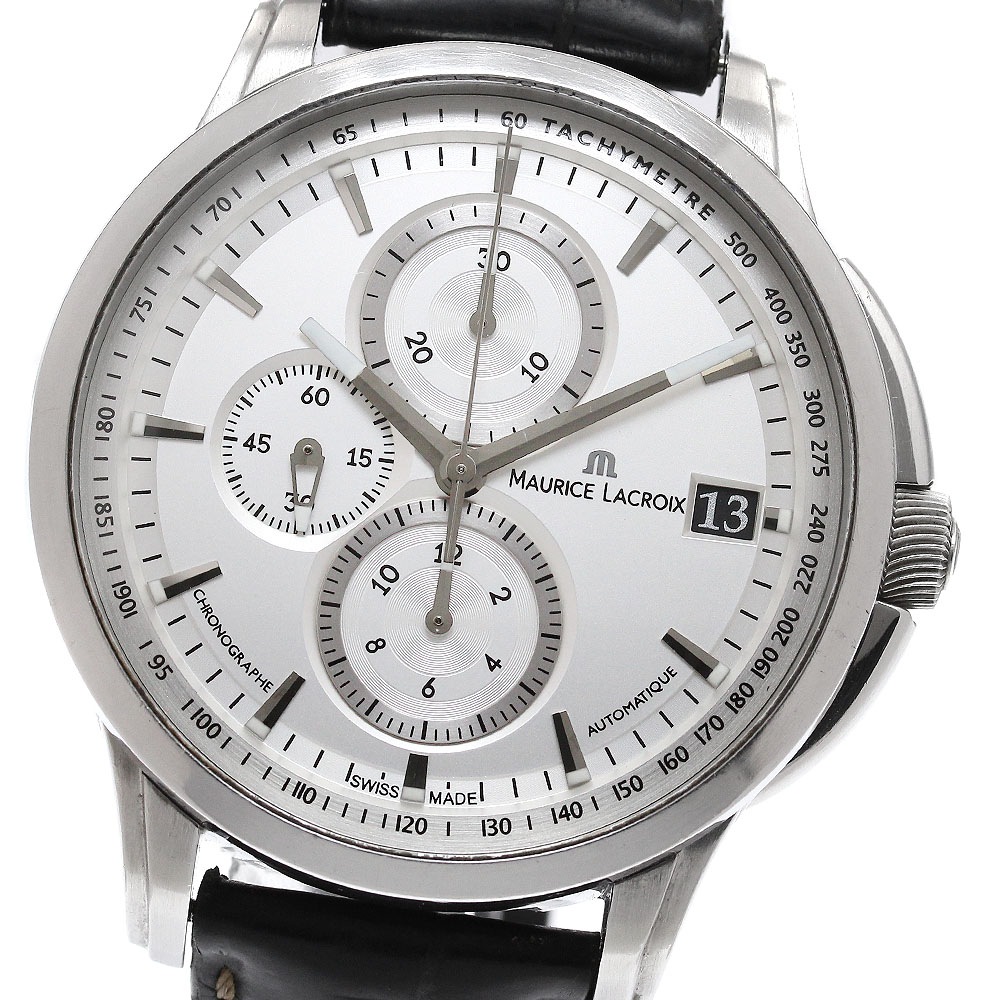 モーリスラクロア MAURICE LACROIX PT6128-SS01-130 ポントス クロノグラフ ヴァルグランシュ デイト 自動巻き メンズ _957181【中古】