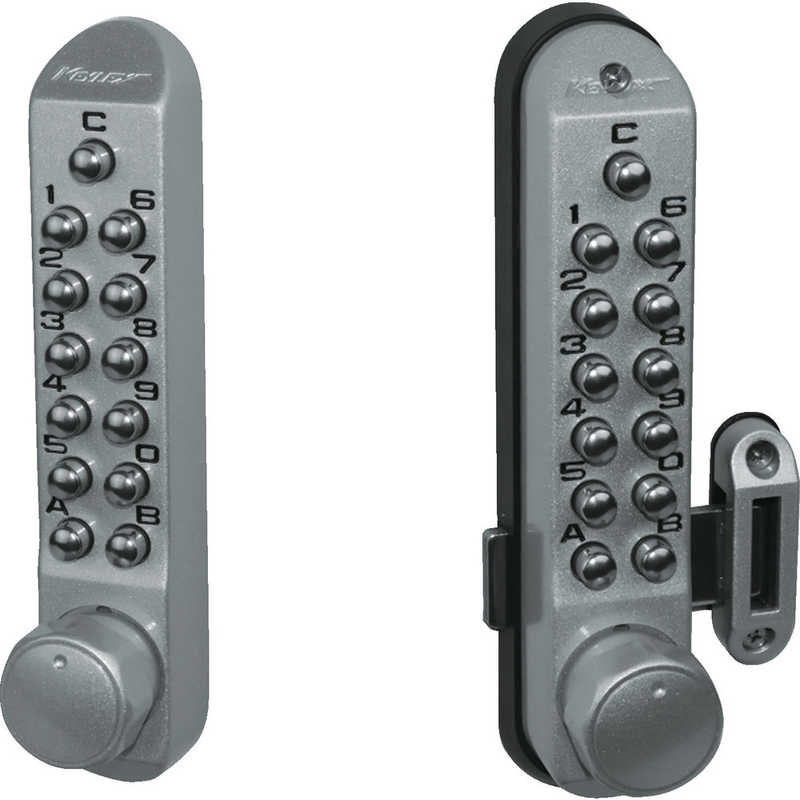 長沢製作所　長沢長沢キｰレックスK592T面付本締錠両面ボタン 　NK592TMU0