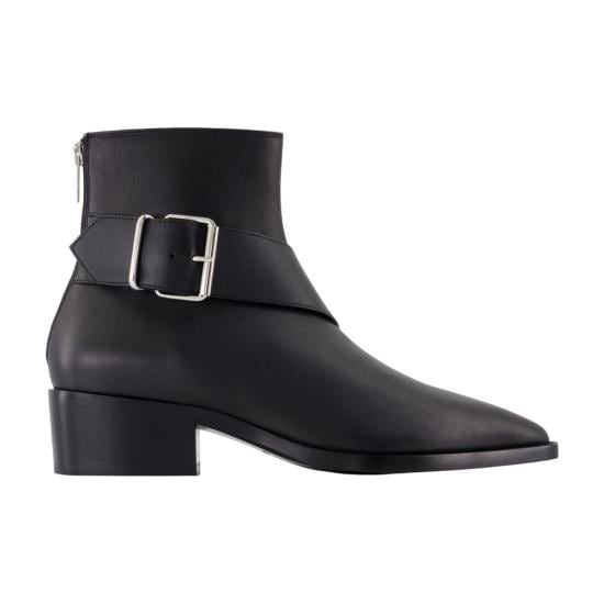ALEXANDER MCQUEEN Men Boots 846347WHAEX1000 black