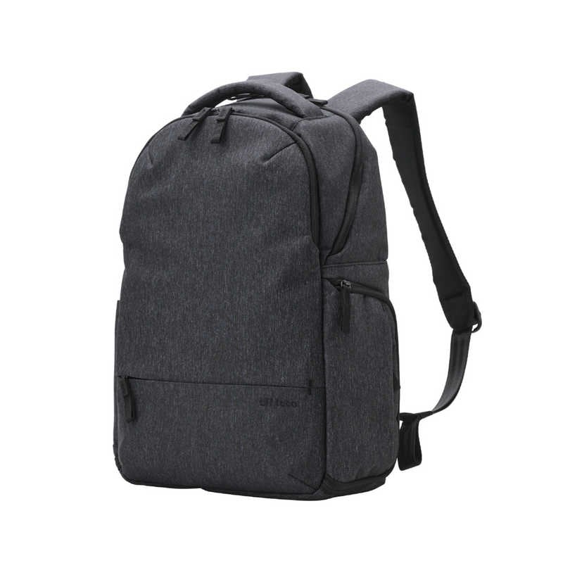 エレコム　ELECOM　リュック バックパック 17L 撥水加工 14インチノートPC A4サイズ 収納可 リュックサック off toco ブラック　BMOFBPM01BK