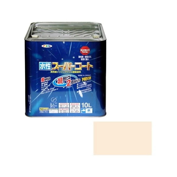 水性スーパーコート 10L (ミルキーホワイト)