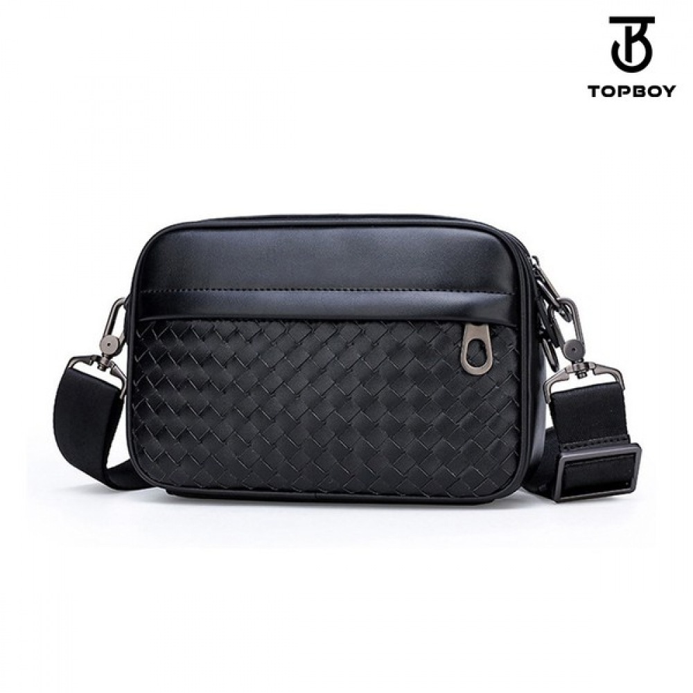 （TOPBOY）2TYPE イントレチャート柄レザーミニクロスボディバッグ（BP105） 5,499円