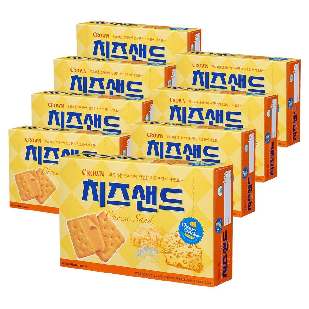 チーズサンド 240g x 8箱 5,585円