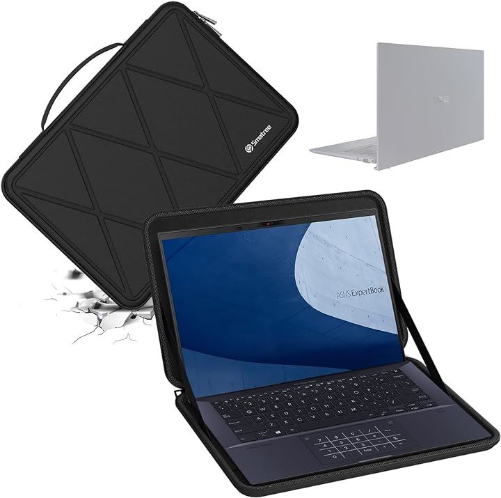 ハードEVA保護スリーブケース 14インチ ASUS ExpertBook B9 B9450( Black-For ASUS 14インチ, For ASUS 14インチ(X8029）)