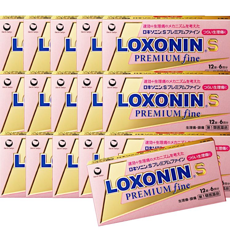 第1類医薬品 12個セット 第一三共ヘルスケア ロキソニン S プレミアムファイン 12錠 痛み止め