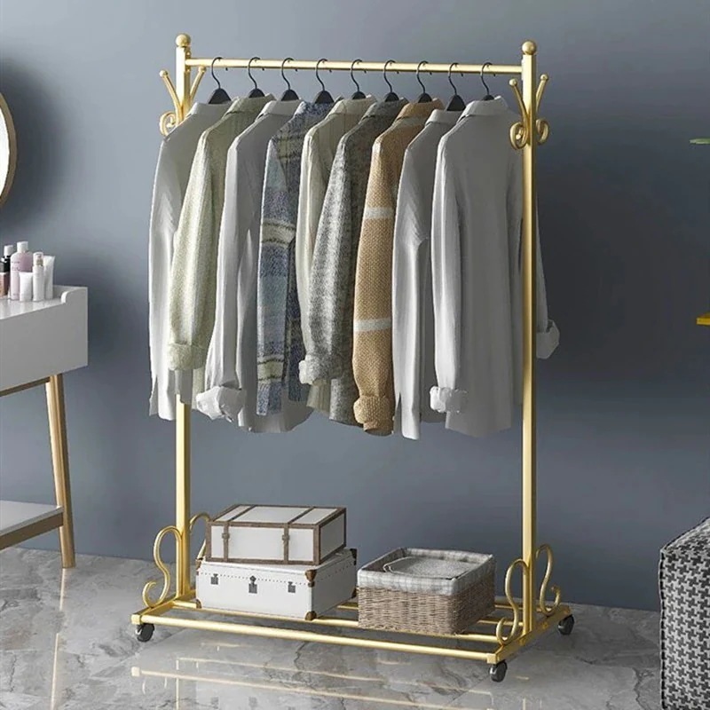 コートラック シンプルなアイロン洋服ラック 床物干しラック 室内収納ラック ハンガーラック ハンガーラック 収納 大容量 洗濯物干し 収納 収納ラック ラック 福袋