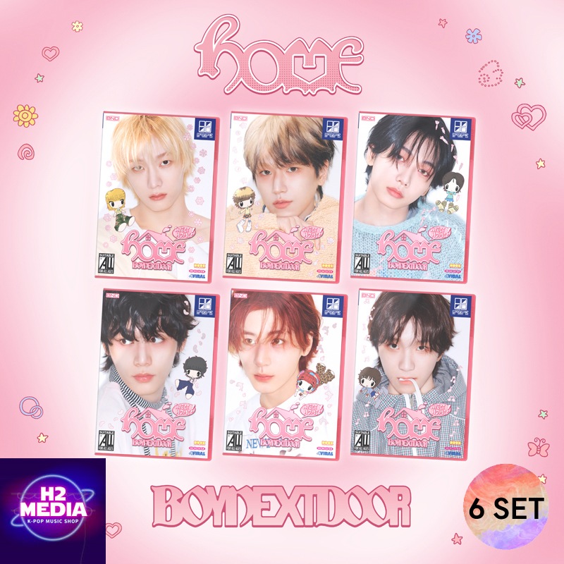 [6種SET] BOYNEXTDOOR 보넥도 1ST STUDIO ALBUM [HOME] SWEET HOME ver.
