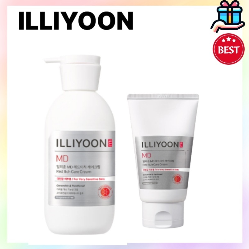 [乾燥ボディケア]レッドイチ ケア クリーム 330ml +128ml セット(超敏感肌タイプ / かゆみケア) 赤み 乾燥 ケア 家族用 保湿クリーム 韓国コスメ