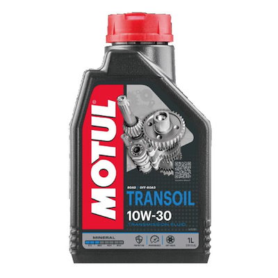 他サイト： MOTUL（モチュール） TRANSOIL 2サイクル ギアオイル 10W30 1Lの商品画像
