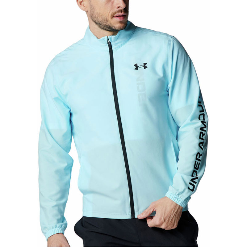 UAフレッシュウーブン フルジップ ジャケット トレーニングシャツメンズ 6001543-494