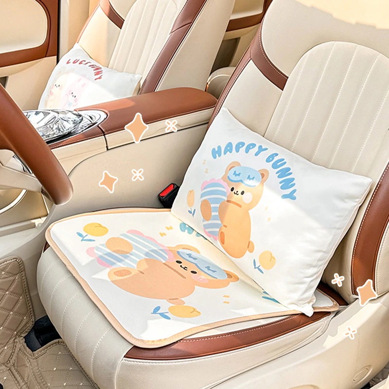 【20点セット】急速出荷夏の通気性と快適なカートゥーンシートクッション四季折々のかわいいうさぎちゃんクッション