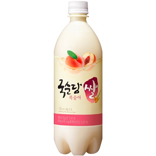 業務用 桃 マッコリ 750ml 20本 韓国 食品 食材 料理 お土産 酒 お酒 韓国酒 韓国お酒 韓国マッコリ