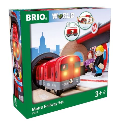 色：メトロレールウェイセット [全20ピース] 3歳~ 33513 BRIO (ブリオ) WORLD