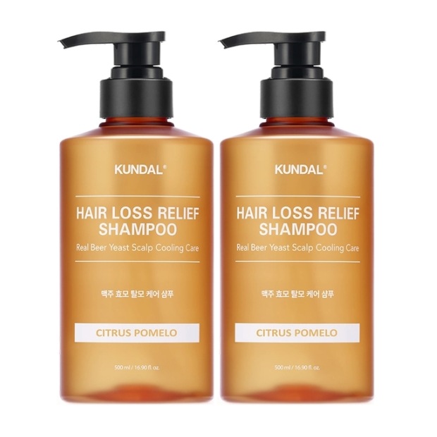 ビール酵母 脱毛ケア シャンプー500ml+500ml/ シトラスポメロ/ ハーブミント
