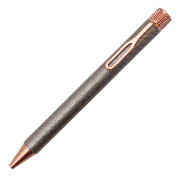 クラフトラボ 010 回転式単色 ゲルインクボールペン 0.5mm【ハンマートーン グレー】 LGB12005H#44