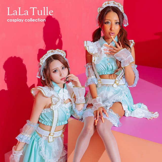 ハロウィンコスプレ メイド 服 可愛い メイド服 ミニ丈 コスプレ 大人 10点セット 衣装 仮装 キャバ ドレス キャバ嬢 レディース 女性 コスチューム セクシー エロ 過激 ハロウ
