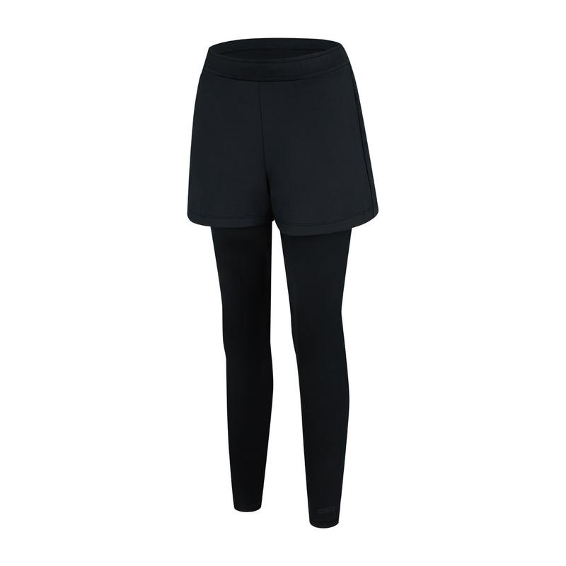 エブリデーレジャー9部レギンスパンツ A4BL1PW07（BLK）