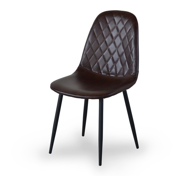 B.Bファニシング ONDC-0050LBR ダイヤステッチチェアー レザーブラウン メーカー直送