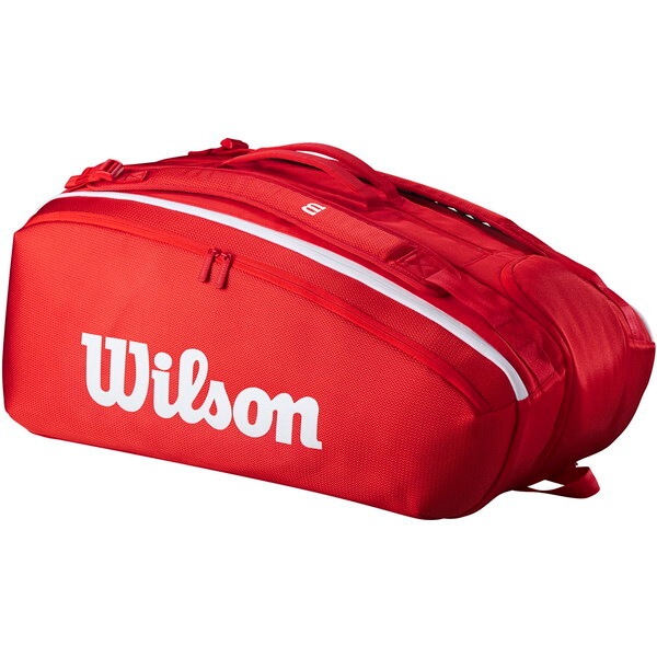 ウィルソン WR8036601001 SUPER TOUR WILSON RED 15PK 2025 Red テニスラケットバッグ