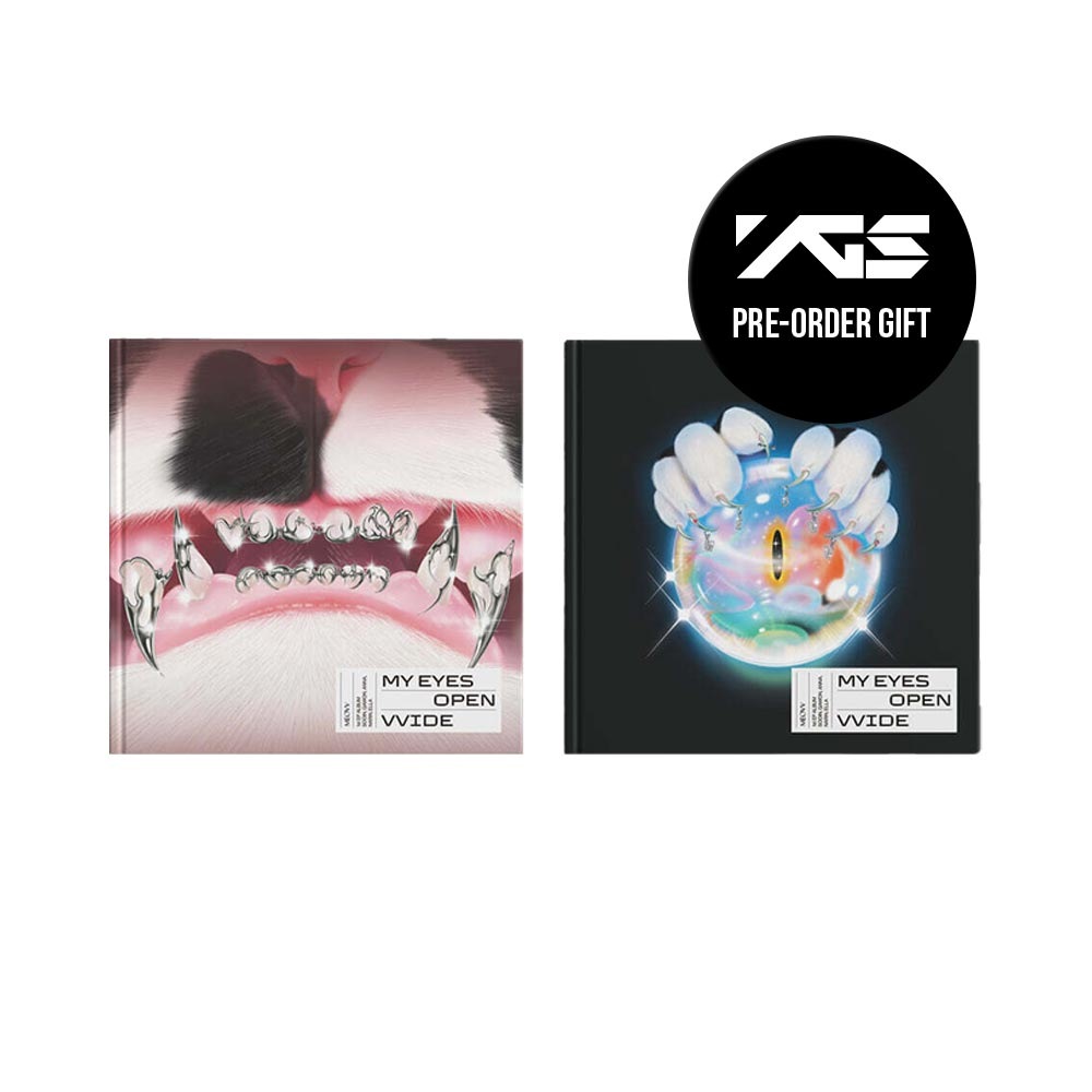 【YG特典選択】 MEOVV - MY EYES OPEN VVIDE / PHOTOBOOK ver / アルバム2種セット / GRILL / ORB 5,292円