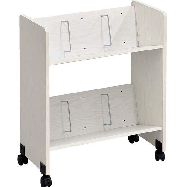 リーテンスタッド LSD-06-0011-wo ファイルワゴン2段 WO ホワイトオーク メーカー直送