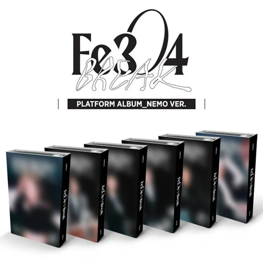[6種セット] (NEMO ver.) NMIXX - Fe3O4 BREAK (2ndミニアルバム) Platform Albums チャート反映 エンミックス