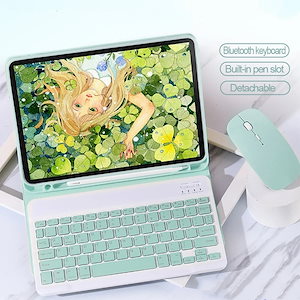 新しいipadPro11キーボードケース用10.2BluetoothマウスAir4ペンスロットフラッ