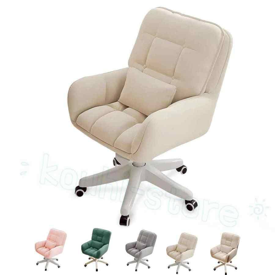 学習椅子 デスクチェア 腰枕付き 360回転 昇降式 耐荷重120kg キャスター付き テレワーク用 パソコンチェア 在宅勤務椅子 勉強椅子 おしゃれ 快適な座り心地