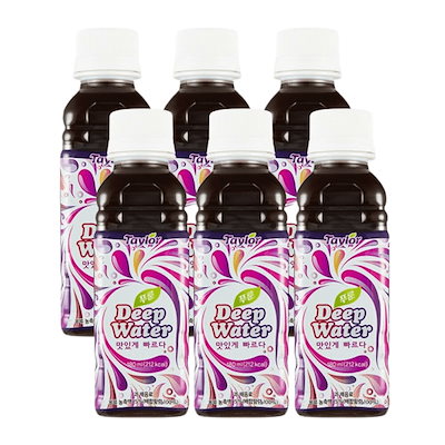 Qoo10] TAYLOR ディープ ウォーター 180ml x 6 : 食品