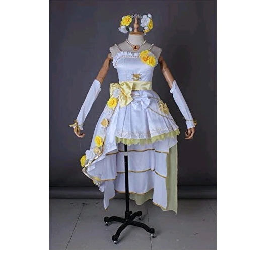 コスプレ衣 ラブライブ!サンシャイン ウェディング 国木田花 ハロウィン コスチューム イベント