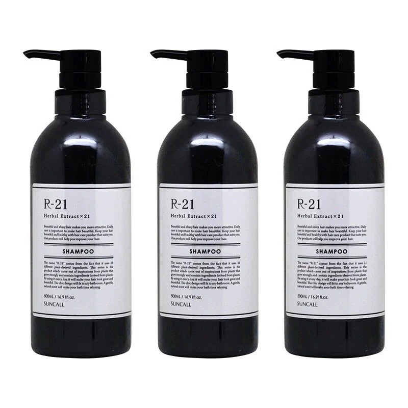 R-21 シャンプー 500ml 3個セット エイジングケアシャンプー