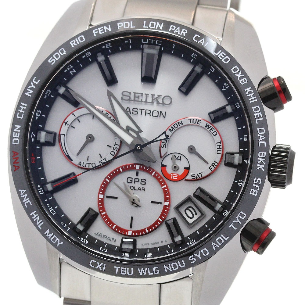 セイコー SEIKO SBXC081/5X53-0BE0 アストロン 大谷翔平限定モデル 限定1700本 ソーラー電波 メンズ 極美品 箱・保証書付き_869399【中古】