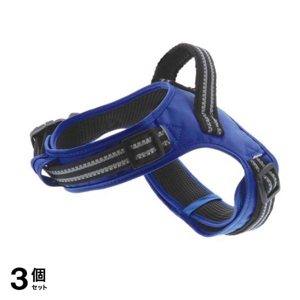 ペティオ ラブハーネス SS 超小型犬用胴輪 ブルー 1個入 (W56436) 3個セット