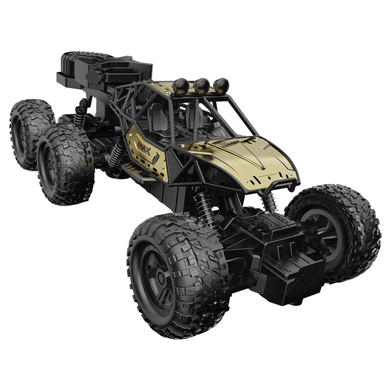 遠隔制御車オフロード車6輪よじ登る車特技車子供玩具自動車6駆マウンテンバイクライト