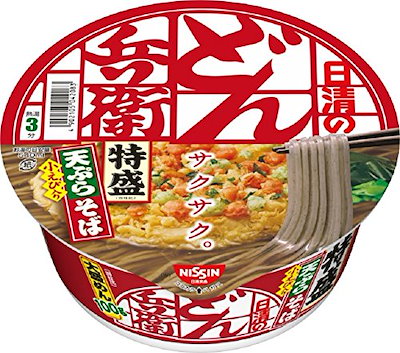 他サイト： 日清食品 どん兵衛 特盛天ぷらそば [西] 142g12個の商品画像