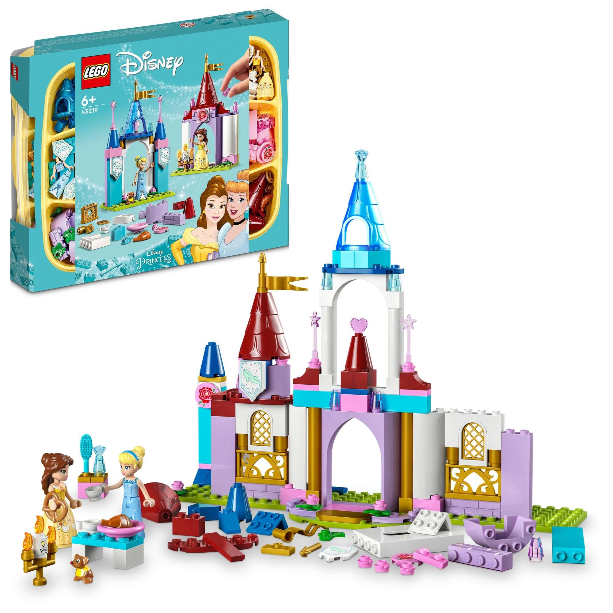 プリンセス おとぎのお城 Disney おもちゃ 玩具 クリスマスプレゼント 誕生日プレゼント ギフト ブロック 女の子 男の子 子供 6歳 7歳