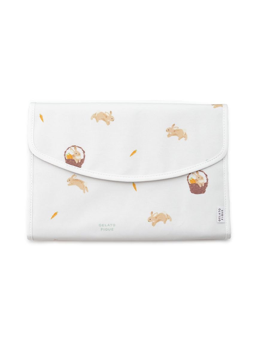 [ジェラート ピケ] ラビット柄母子手帳ケースL PWGG241700 レディース OWHT