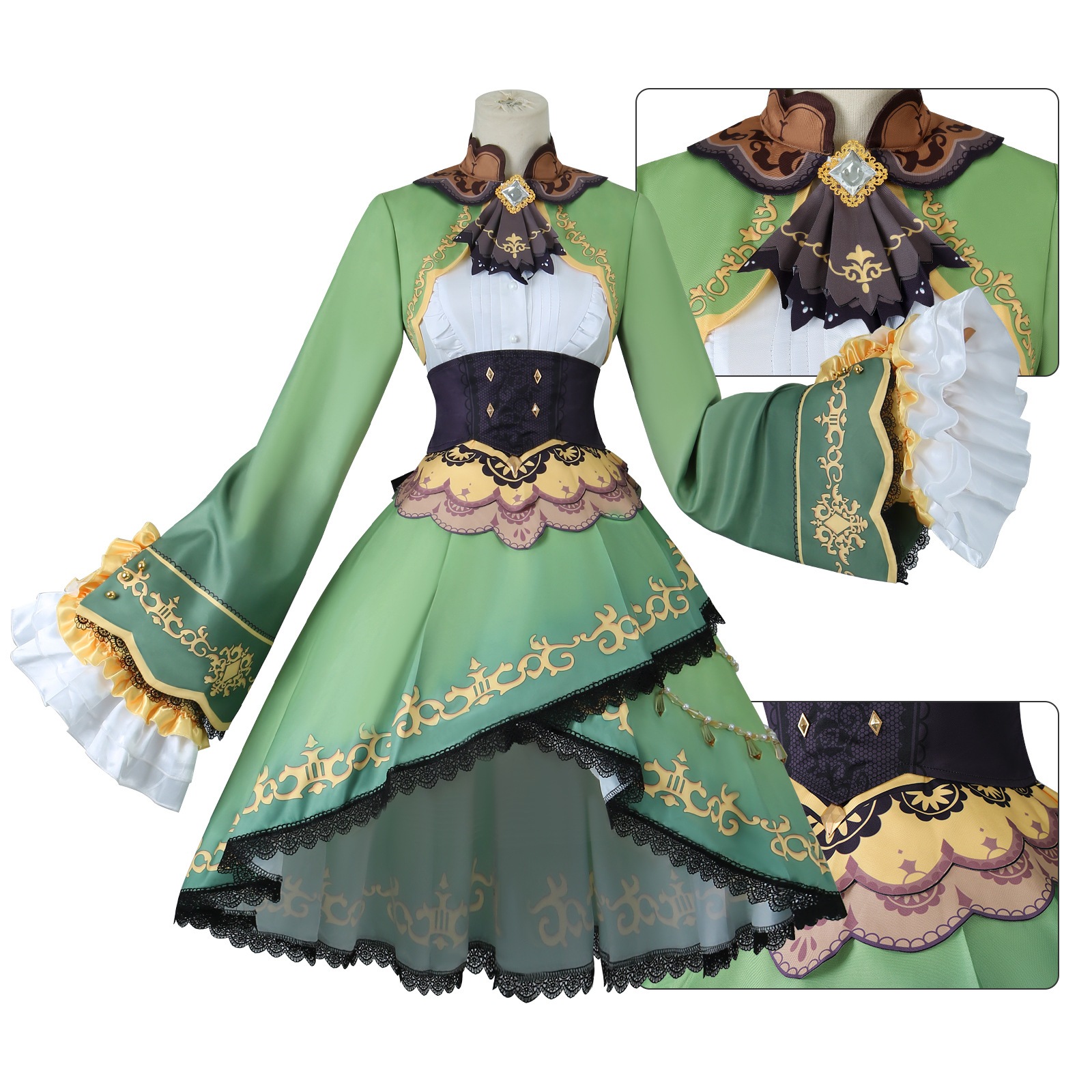 Madam Costume Costume Northori Mikuri Cosplay 2d Clothing Set